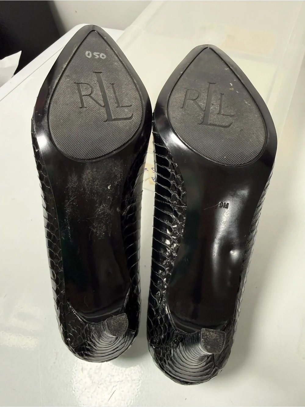 Lauren Ralph Lauren sleek croc